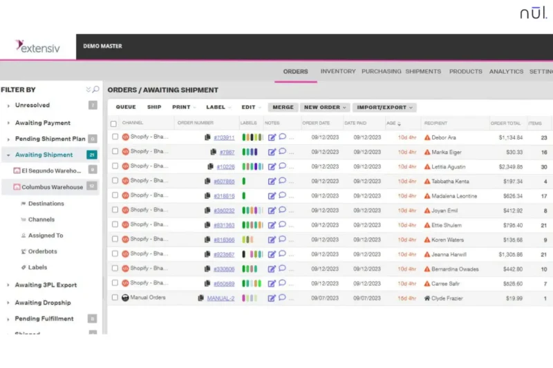 Extensiv (formerly Skubana) is a high-performance order management system (OMS).